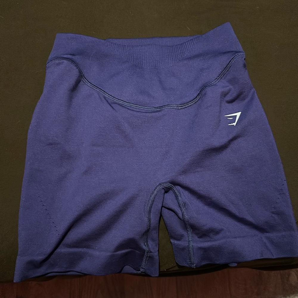 sweat seamless gymshark purple short